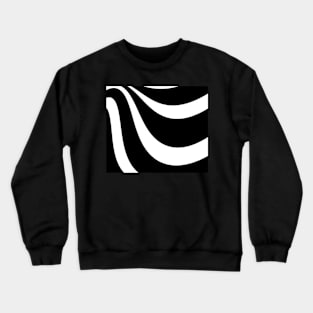 Abstract pattern - black and white. Crewneck Sweatshirt